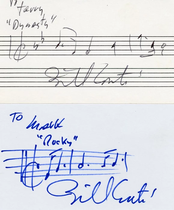 Bill Conti autograph