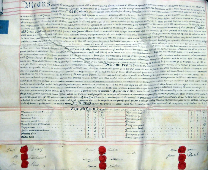 1819 British Indenture autograph