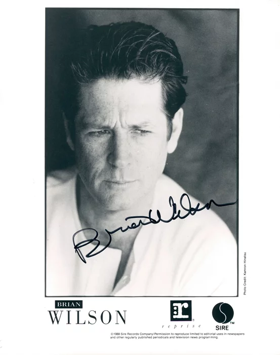 Brian Wilson autograph