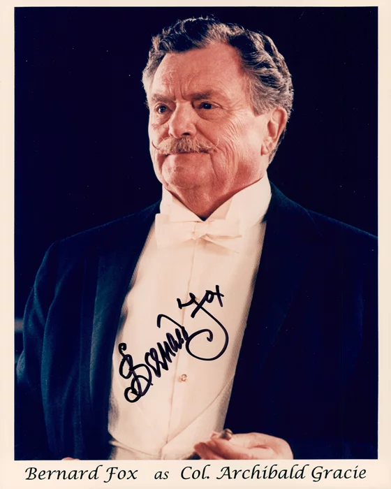 Bernard Fox autograph
