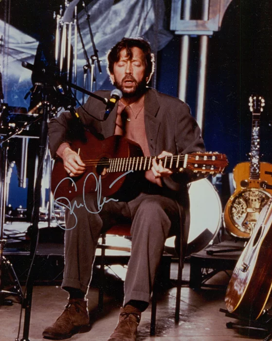 Eric Clapton autograph