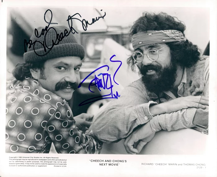 Cheech & Chong autograph