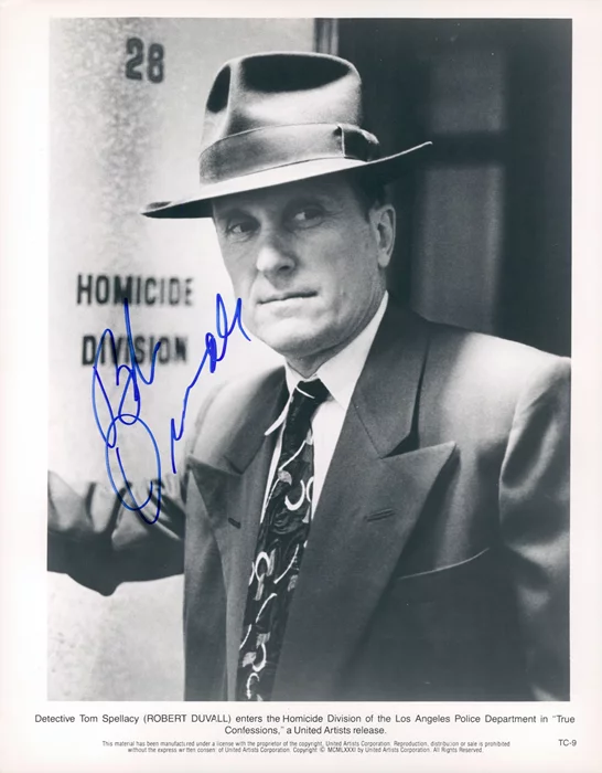 Robert Duvall autograph