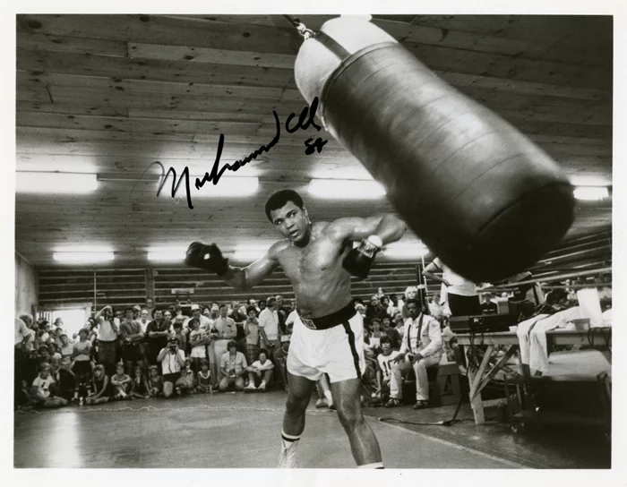 Muhammad Ali autograph