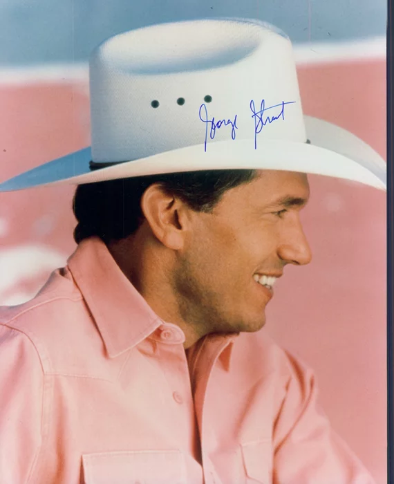 George Strait autograph