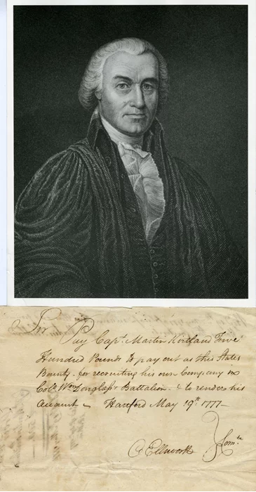 Oliver Ellsworth autograph