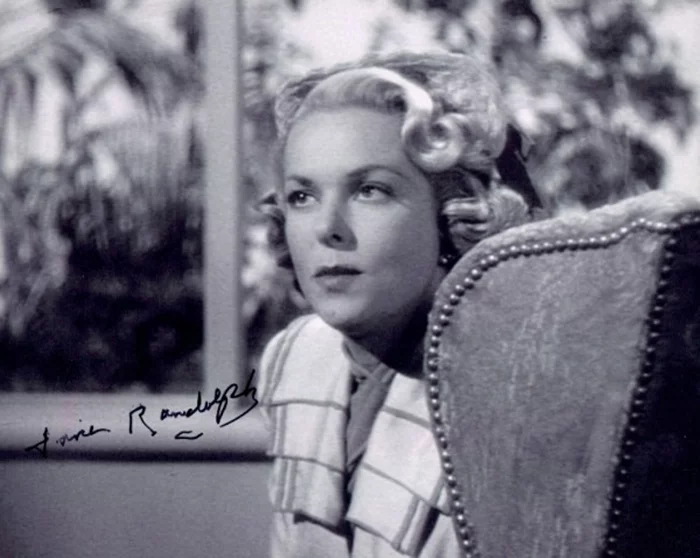 Jane Randolph autograph