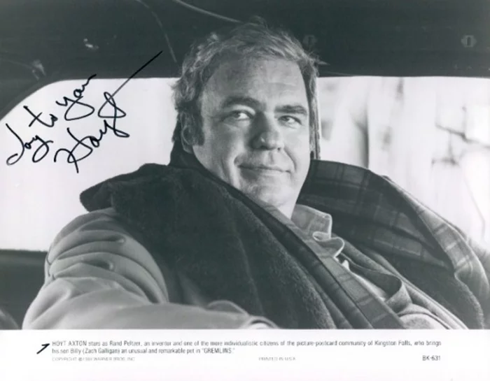 Hoyt Axton autograph