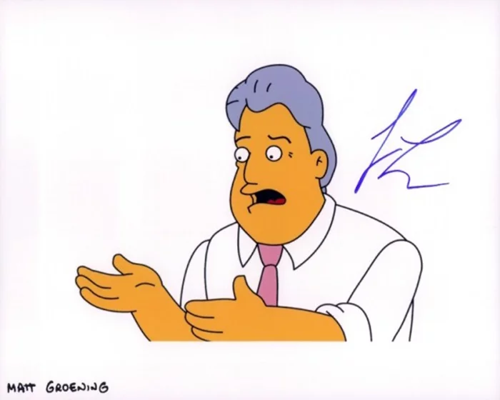 Jay Leno autograph