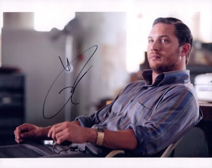 Tom Hardy autograph