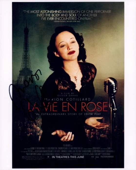 Marion Cotillard autograph