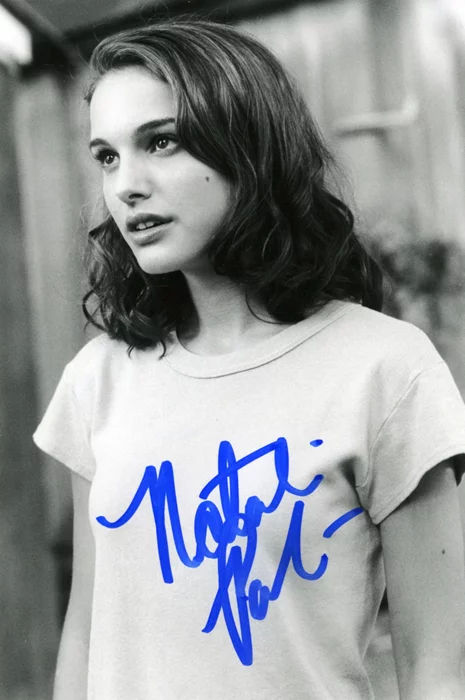 Natalie Portman autograph