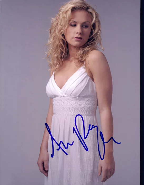 Anna Paquin autograph