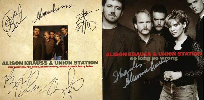 Alison Krauss & Union Station autograph