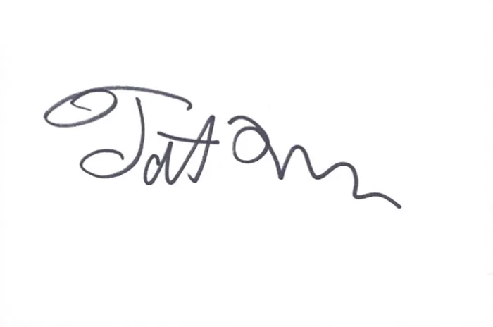 Tatum McCann autograph