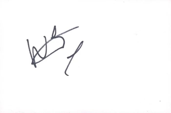 Wendy Glenn autograph
