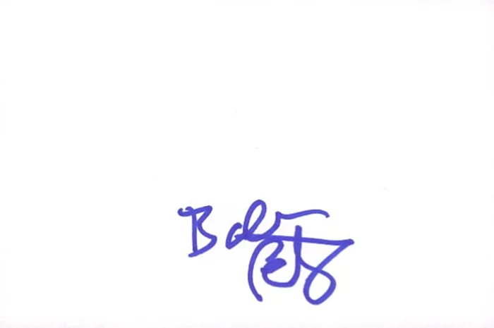 Balthazar Getty autograph