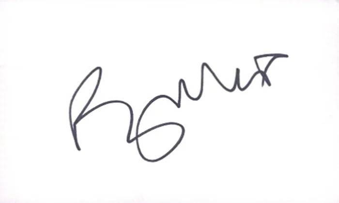 Roger Rees autograph