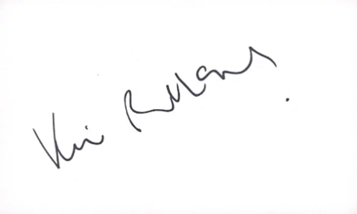 Kevin McNally autograph