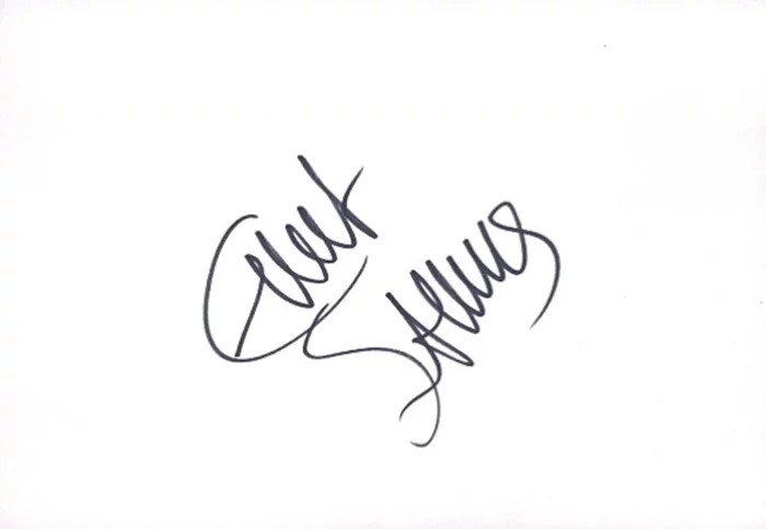 Emma Samms autograph