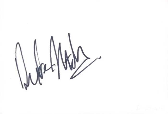 Dexter Fletcher autograph