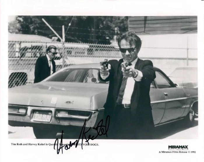 Harvey Keitel autograph