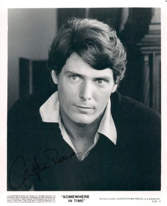Christopher Reeve autograph