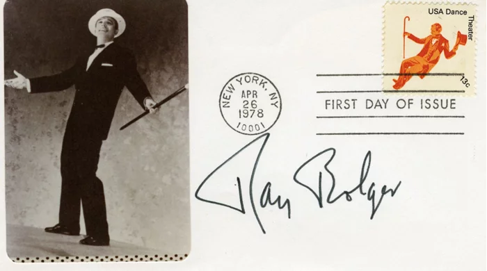 Ray Bolger autograph