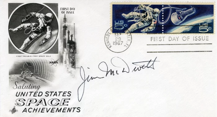 James McDivitt autograph