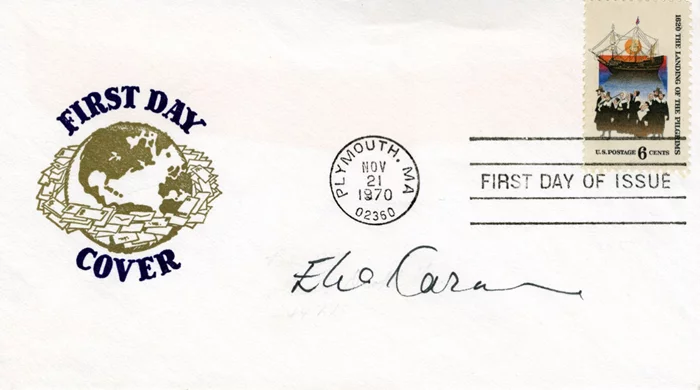 Elia Kazan autograph