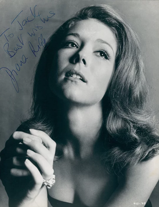 Diana Rigg autograph