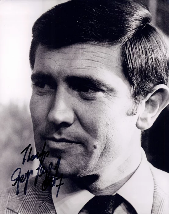 George Lazenby autograph