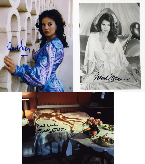 Bond Girls autograph