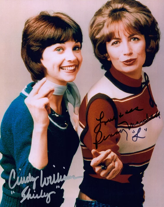 Laverne & Shirley autograph