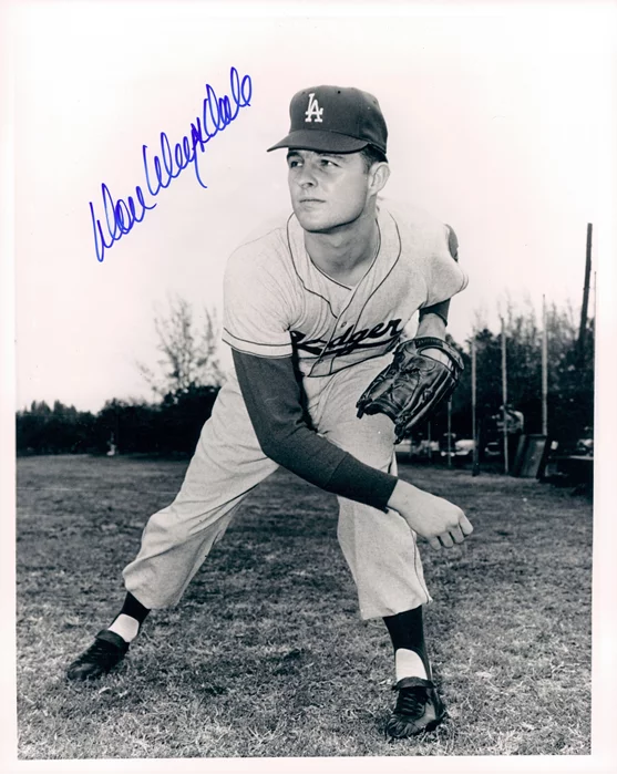 Don Drysdale autograph