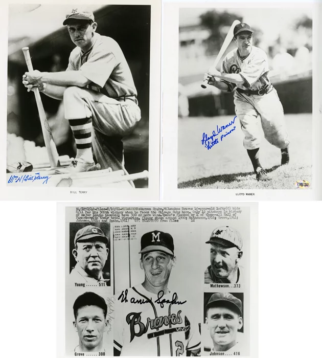 Baseball Legends autograph