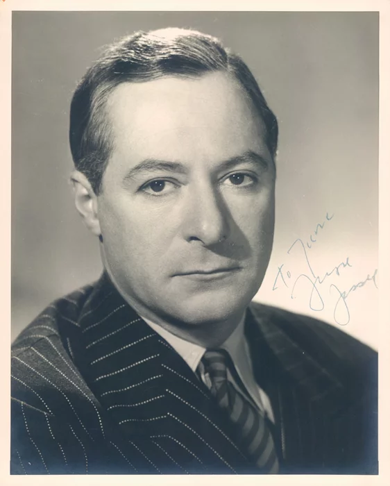 George Jessel autograph