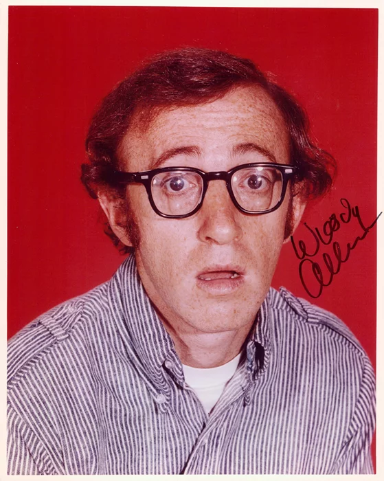 Woody Allen autograph