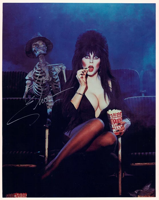Elvira autograph