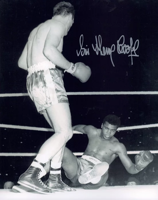 Sir Henry Cooper autograph