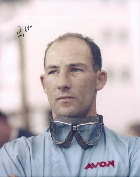 Sir Stirling Moss autograph