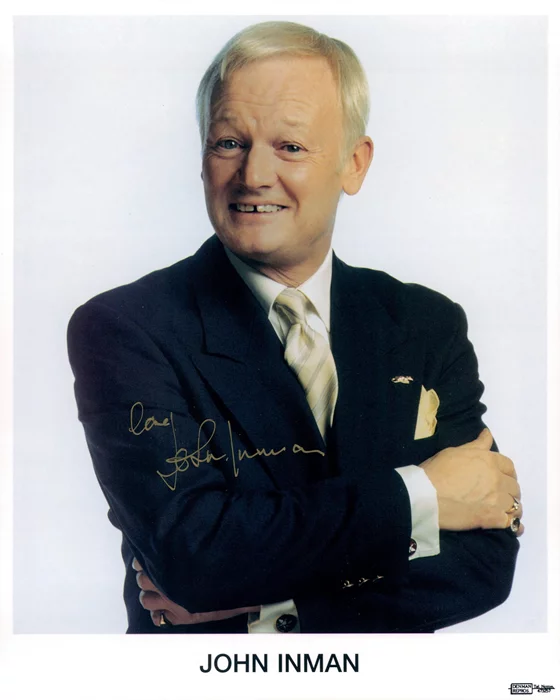 John Inman autograph