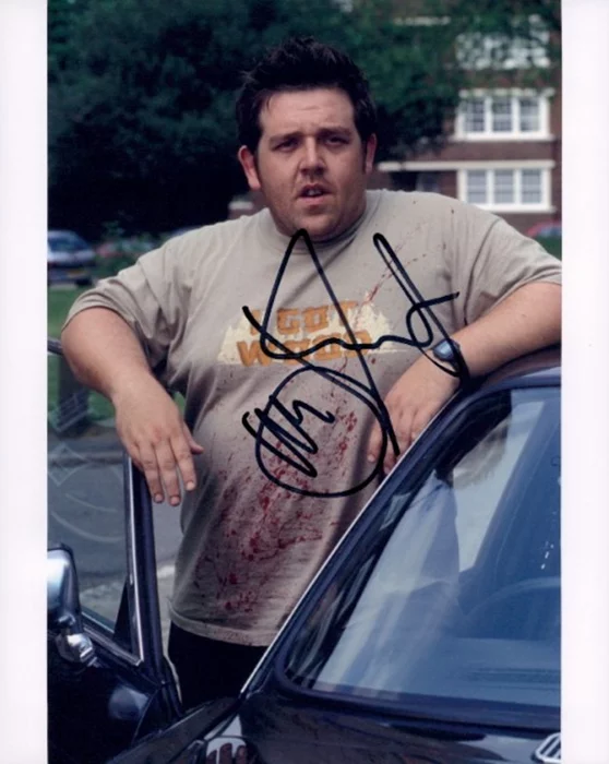 Nick Frost autograph