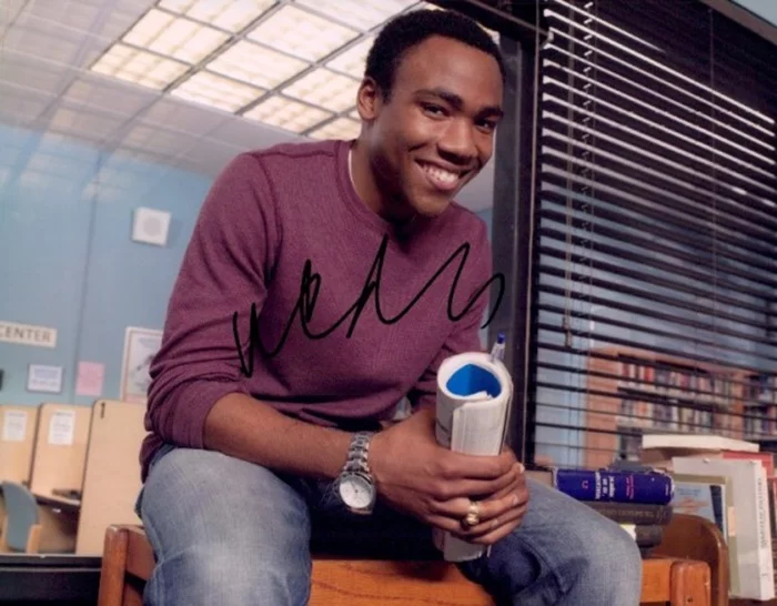 Donald Glover autograph