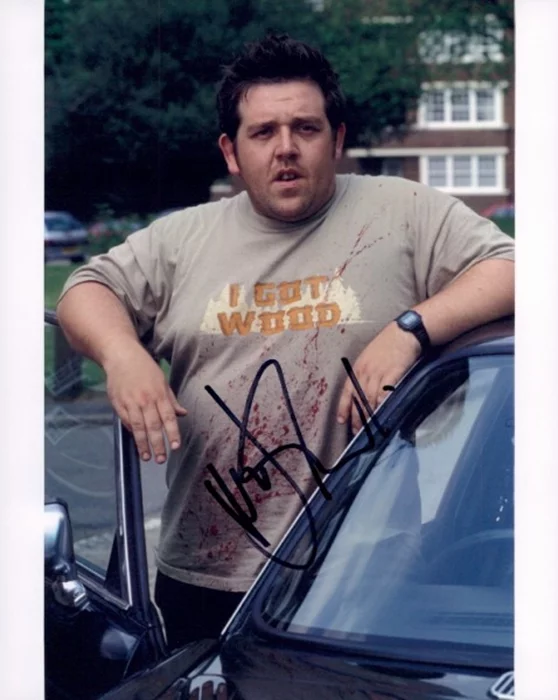 Nick Frost autograph