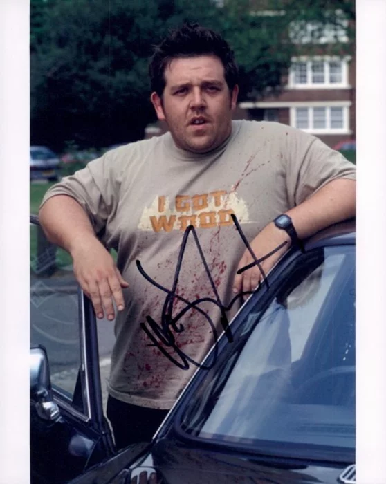 Nick Frost autograph