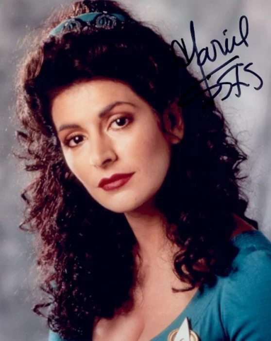 Marina Sirtis autograph