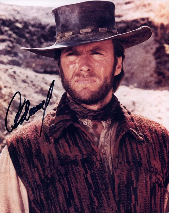 Clint Eastwood autograph