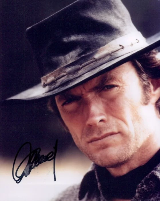 Clint Eastwood autograph