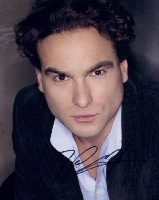 Johnny Galecki autograph